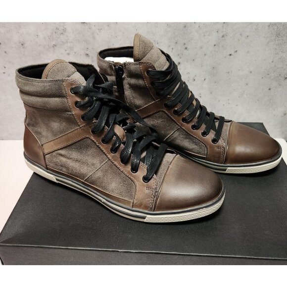 KENNETH COLE Men's Size 8 Med Sun-Down Zip Sneakers - Picture 1 of 16